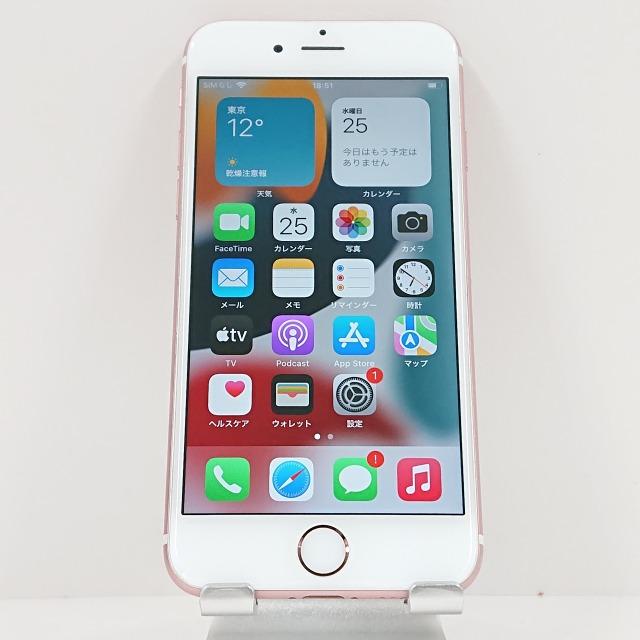 iPhone6s 32GB au ローズゴールド 送料無料 即決 本体 c09283 : アーク