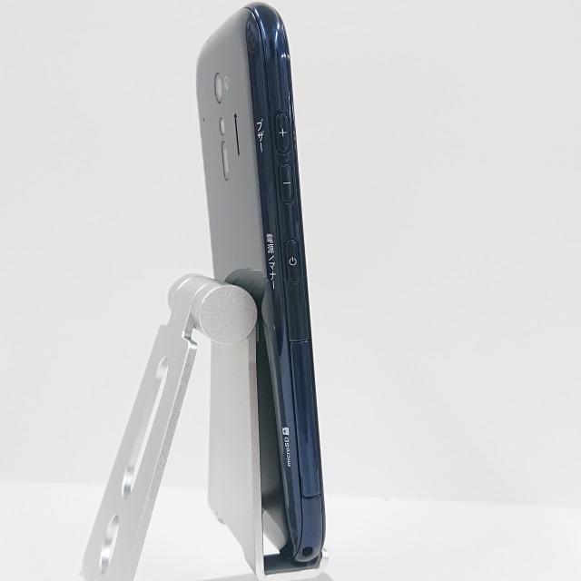 らくらくスマートフォン F-42A ドコモ ネイビー 送料無料 即決 本体