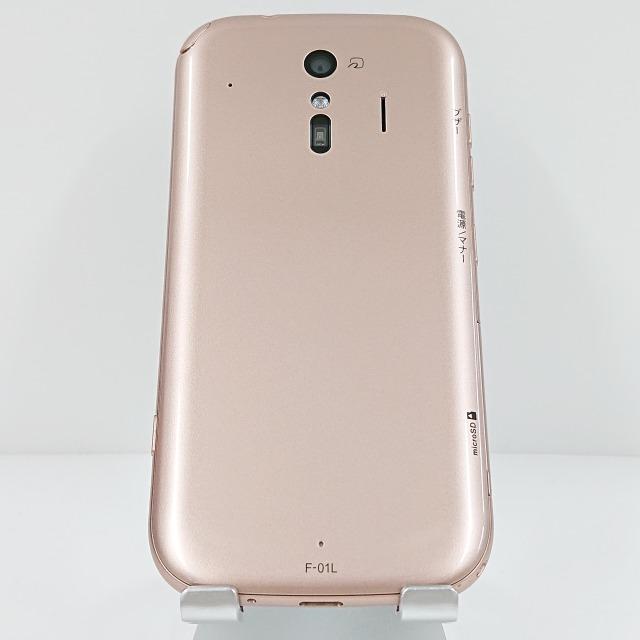 らくらくスマートフォン me F-01L ドコモ ゴールド 送料無料 即決 本体