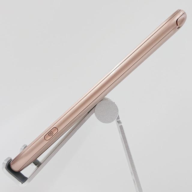 富士通 - ドコモ　らくらくスマートフォンme F01L ゴールド　付属品有り　美品 富士通 F-01L らくらくスマートフォンme ゴールド SIMフリー