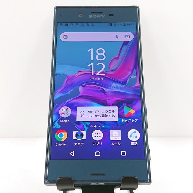 Xperia XZ 601SO SoftBank フォレストブルー 送料無料 即決 本体