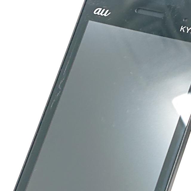 GRATINA KYF42 au ブラック 送料無料 即決 本体 c09921 : アーク