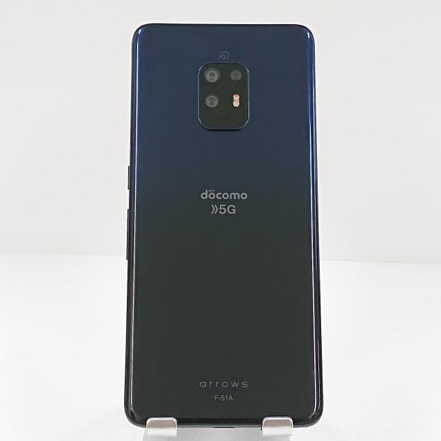 ジャンク】arrows 5G F-51A docomo ネイビーブラック 送料無料 即決