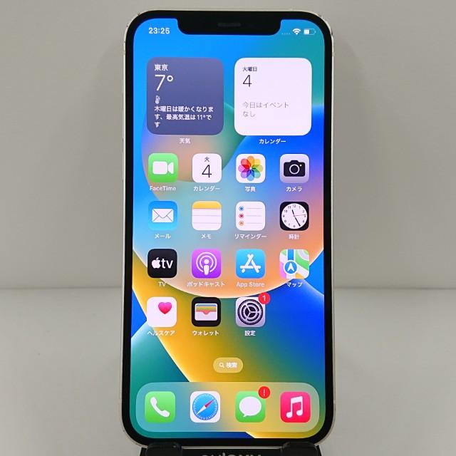iPhone12 256GB au ホワイト 送料無料 即決 本体 c10442