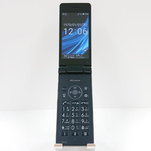 AQUOS ケータイ SH-02L ドコモ ブラック 送料無料 即決 本体 c10850