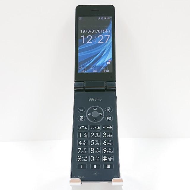 AQUOS ケータイ SH-02L ドコモ ブラック 送料無料 即決 本体 c10859