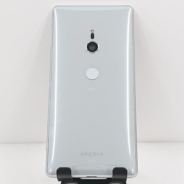 Xperia XZ2 SOV37 au リキッドシルバー 送料無料 即決 本体 c10894