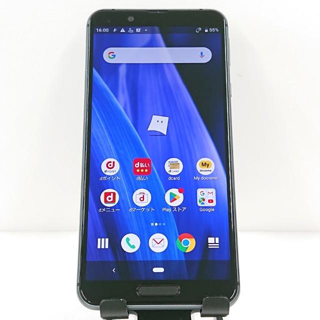 AQUOS sense3 SH-02M ドコモ ブラック 送料無料 即決 本体 c10945