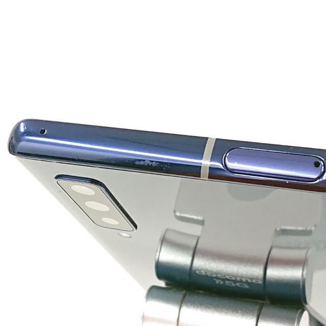 arrows NX9 F-52A ドコモ ネイビー 送料無料 即決 本体 c11022