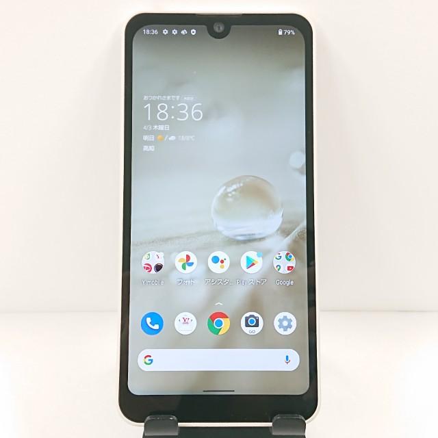 AQUOS wish A104SH Y!mobile アイボリー 送料無料 即決 本体 c11134