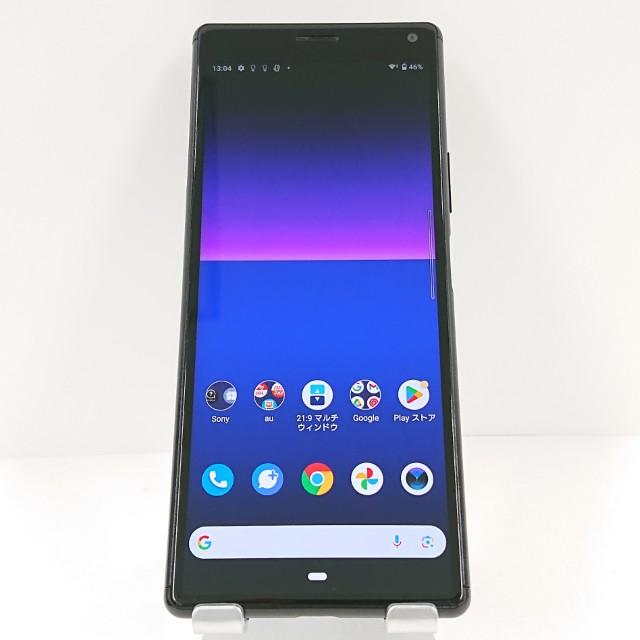 Xperia 8 SOV42 au ブラック 送料無料 即決 本体 c11189 : アーク