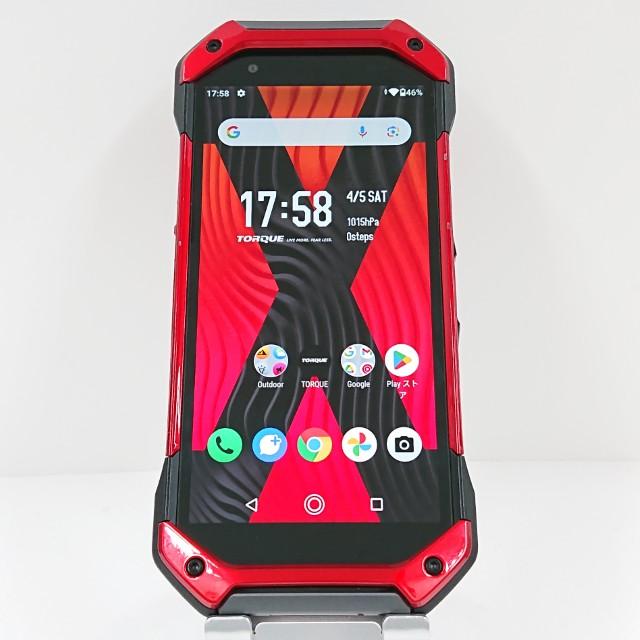 TORQUE 5G KYG01 au レッド 送料無料 即決 本体 c11230 : アーク