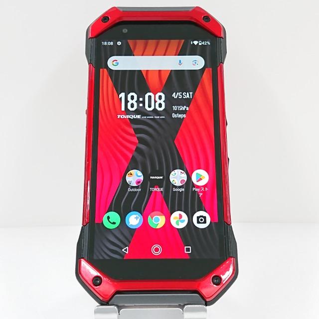 TORQUE 5G KYG01 au レッド 送料無料 即決 本体 c11231 : アーク