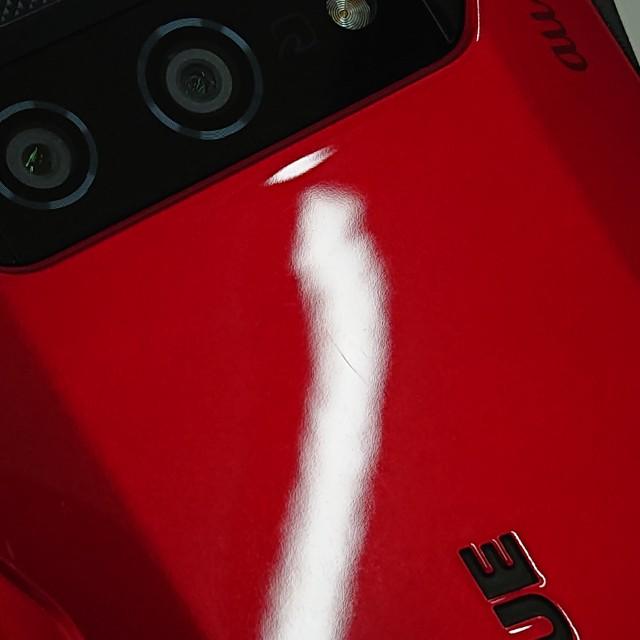 TORQUE 5G KYG01 au レッド 送料無料 即決 本体 c11231 : アーク