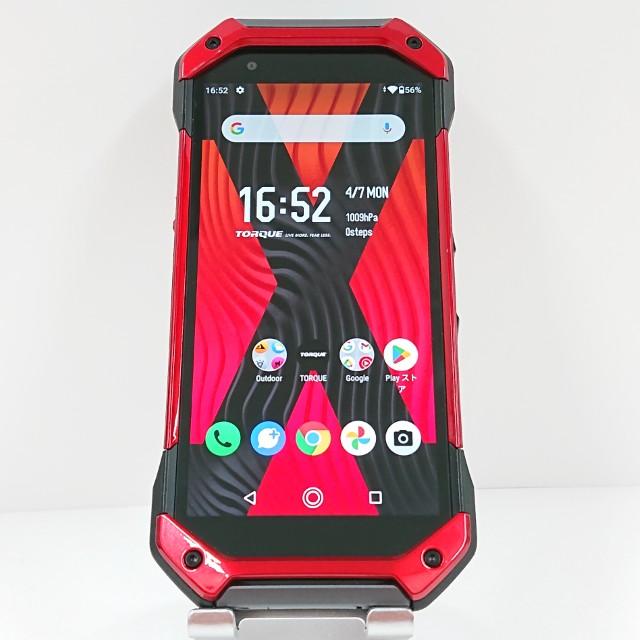 TORQUE 5G KYG01 au レッド 送料無料 即決 本体 c11237 : アーク
