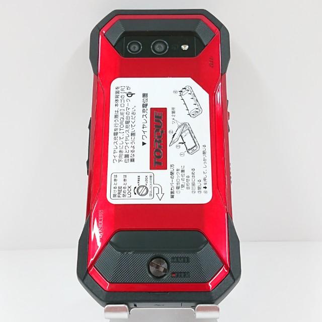 TORQUE 5G KYG01 au レッド 送料無料 即決 本体 c11237 : アーク