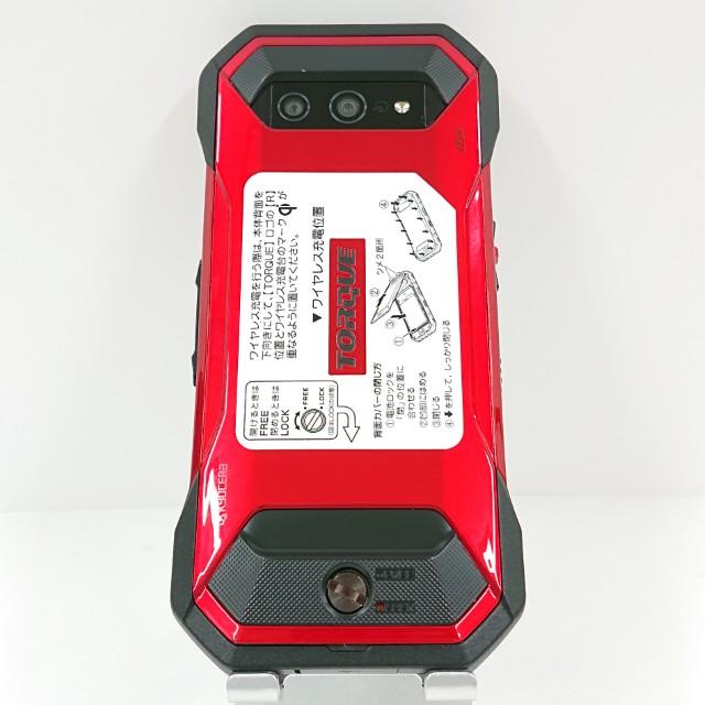 TORQUE 5G KYG01 au レッド 送料無料 即決 本体 c11238 : アーク