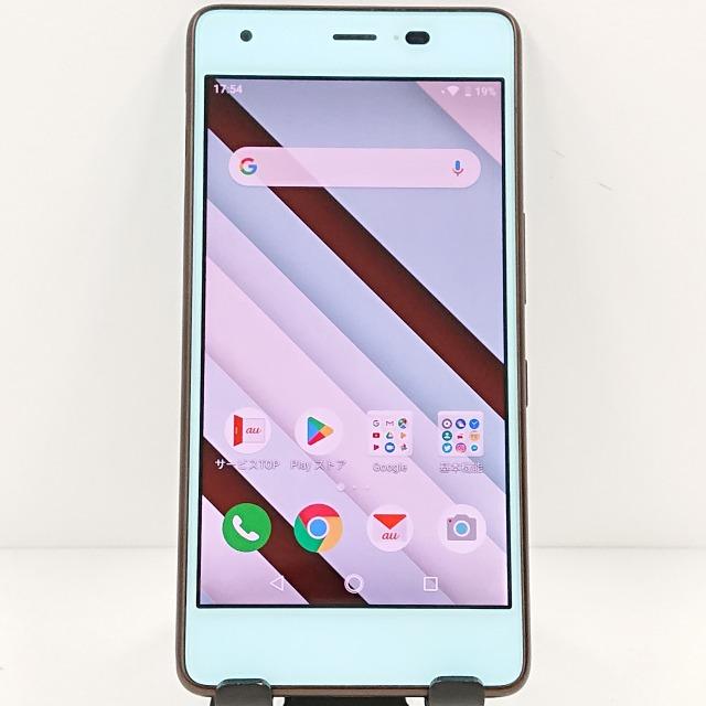 京セラ - rrwp Qua phone QZ KYV44チョコミント新品SIMフリー Qua phone QZ KYV44 au チョコミント 送料無料 即決 本体 c11255