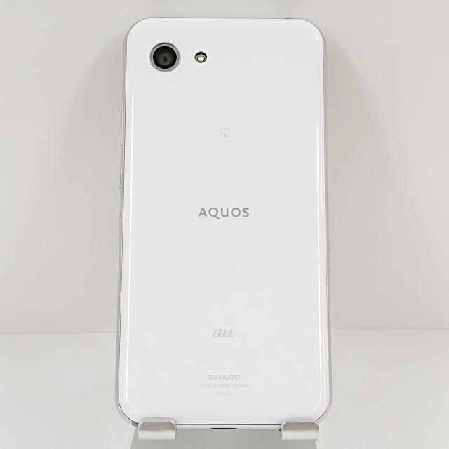 AQUOS R compact SHV41 au ムーンホワイト 送料無料 即決 本体 c11292