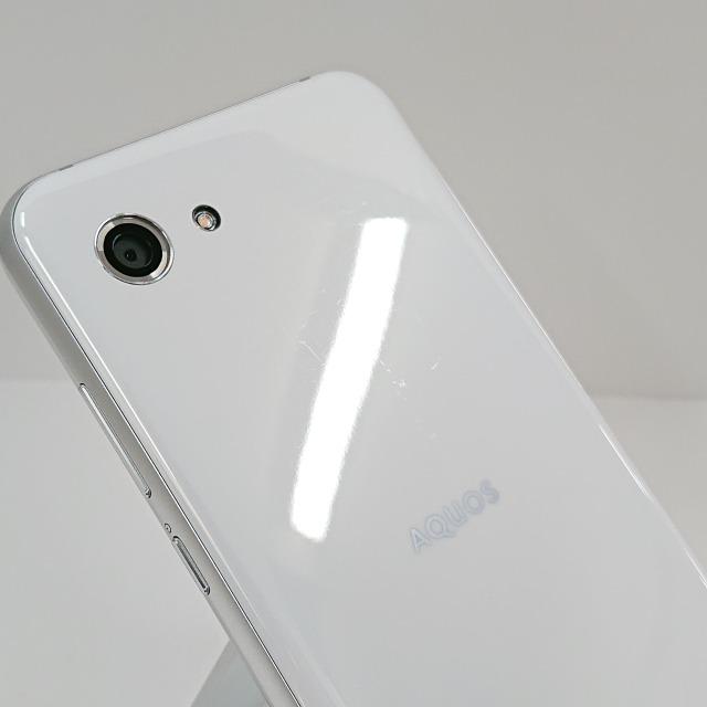 AQUOS R compact SHV41 au ムーンホワイト 送料無料 即決 本体 c11292