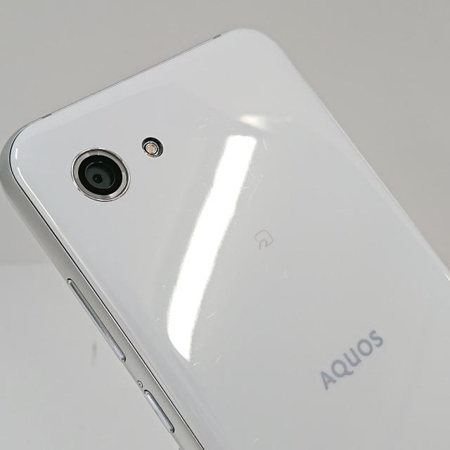 AQUOS R compact SHV41 au ムーンホワイト 送料無料 即決 本体 c11296