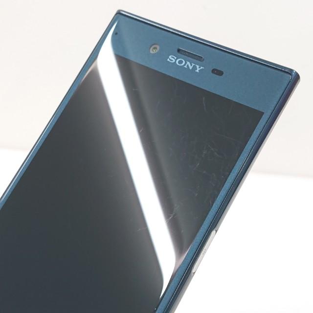 Xperia XZ SO-01J ドコモ フォレストブルー 送料無料 即決 本体 c11476