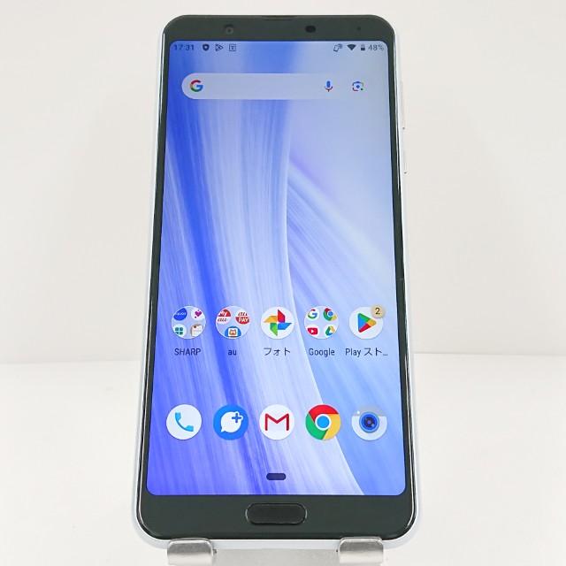 AQUOS sense3 plus サウンド SHV46 au ホワイト 送料無料 即決 本体