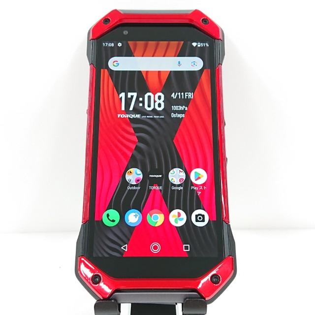 TORQUE 5G KYG01 au レッド 送料無料 即決 本体 c11519 : アーク