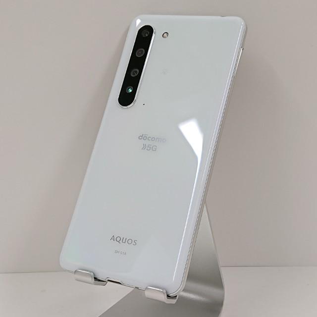 docomo AQUOS R5G オーロラホワイト（本体のみ） AQUOS R5G SH-51A ドコモ オーロラホワイト 送料無料 即決 本体 c11593