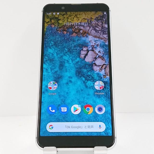 Android One S7 S7-SH Y!mobile シルバー 送料無料 即決 本体 c11866