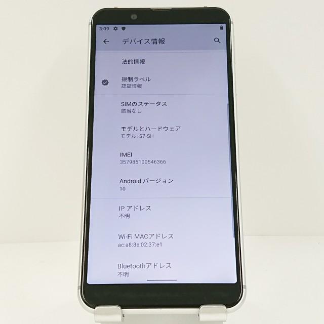 Android One S7 S7-SH Y!mobile シルバー 送料無料 即決 本体 c11866