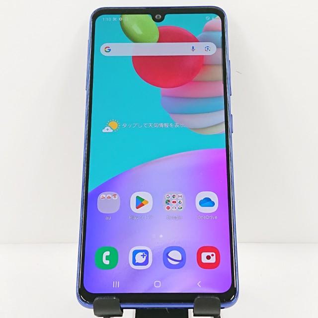 Galaxy A41 SCV48 au ブルー 送料無料 即決 本体 c11948 : アーク