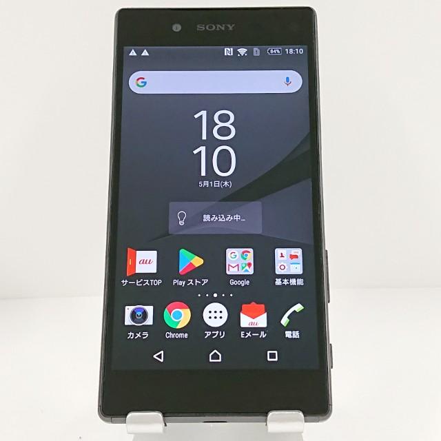 美品 au SOV32 Xperia Z5 ブラック 楽天市場】xperia z5 sov32 au 中古の通販