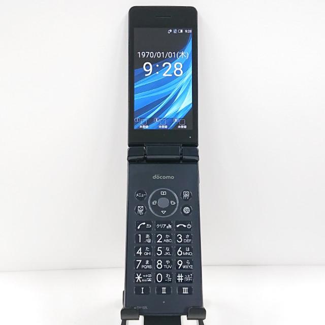 AQUOS ケータイ SH-02L ドコモ ブラック 送料無料 即決 本体 c12050