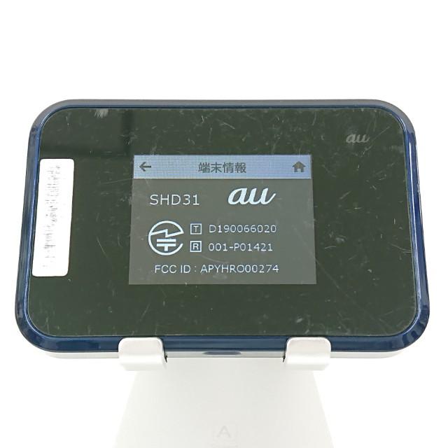 Speed Wi-Fi NEXT W07 SHD31 au ブラック 送料無料 即決 本体 c12093