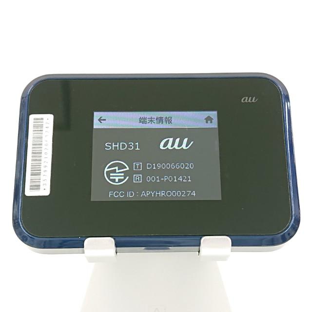 値下げ！！au WiFi Speed Wi-Fi NEXT W07 SHD31 au ブラック 送料無料 即決 本体 c12096