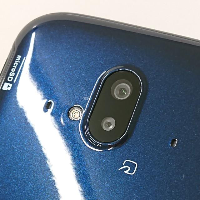 らくらくスマートフォン F-52B ドコモ ネイビー 送料無料 即決 本体