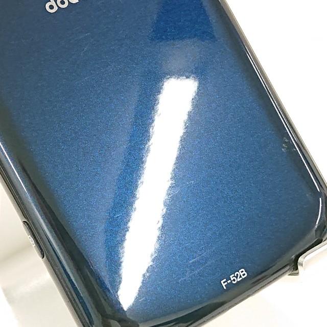 らくらくスマートフォン F-52B ドコモ ネイビー 送料無料 即決 本体