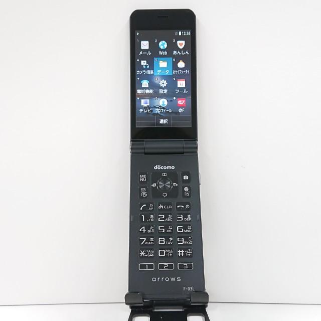 docomo arrowsケータイ F-03L Black 新品未使用 arrows ケータイ F-03L ドコモ ブラック 送料無料 即決 本体 c12134