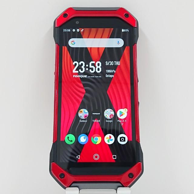 TORQUE 5G レッド バッテリー2個 TORQUE 5G KYG01 au レッド 送料無料 即決 本体 c12166 : アーク