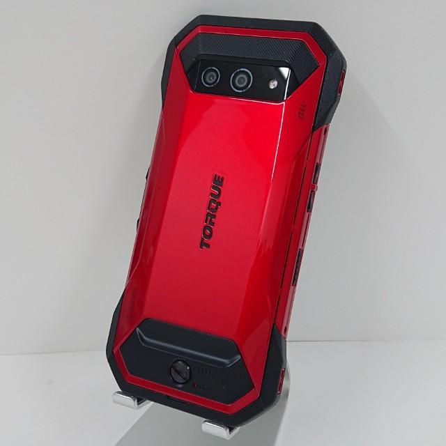 TORQUE 5G KYG01 au レッド 送料無料 即決 本体 c12166 : アーク