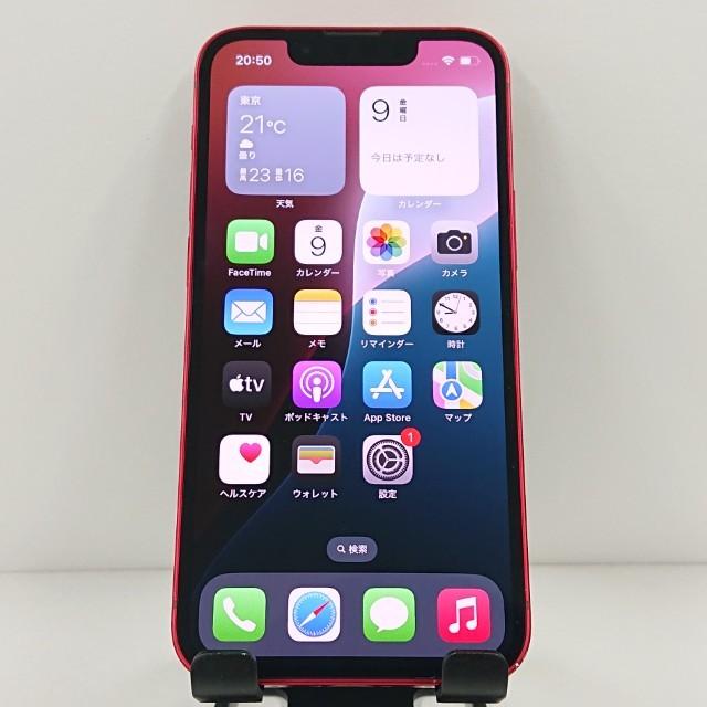 iPhone13 mini 128GB au レッド 送料無料 即決 本体 c12289 : アーク