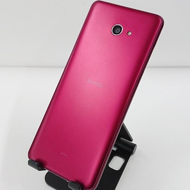 BASIO4 KYV47 au ワインレッド 送料無料 即決 本体 c12319 : アーク