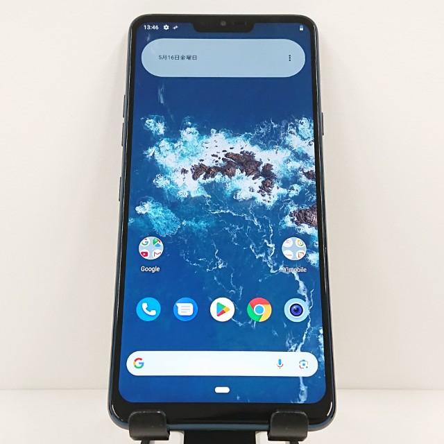 Android One X5 X5-LG Y!mobile ニューモロッカンブルー 送料無料 即決 