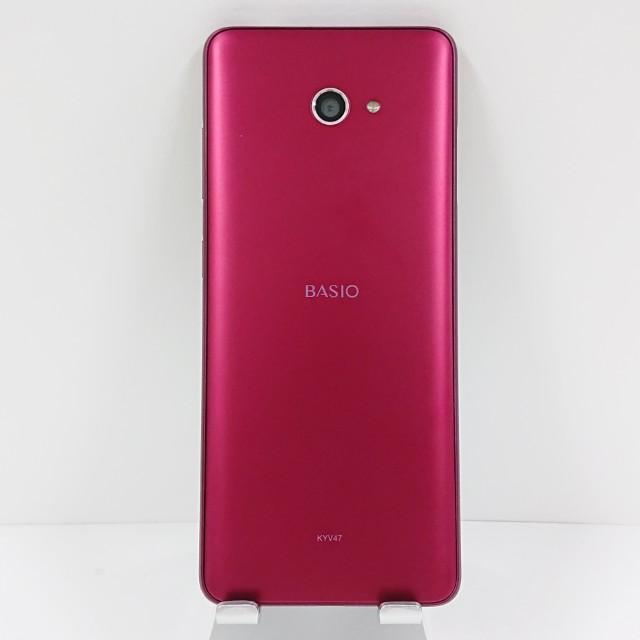 BASIO4 KYV47 au ワインレッド 送料無料 即決 本体 c12468 : アーク