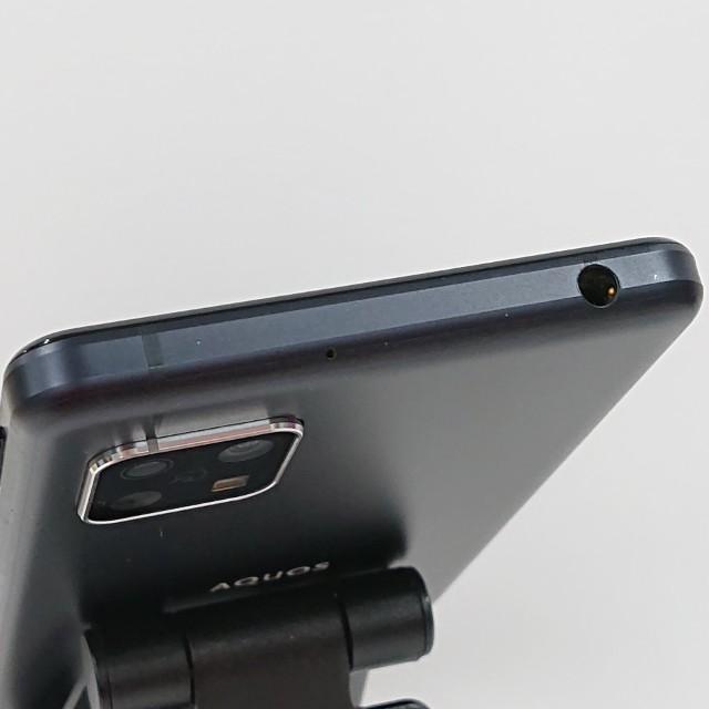AQUOS sense5G SHG03 au ブラック 送料無料 即決 本体 c12470 : アーク
