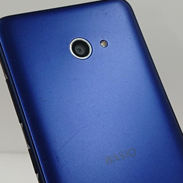 BASIO4 KYV47 au ロイヤルブルー 送料無料 即決 本体 c12481 : アーク