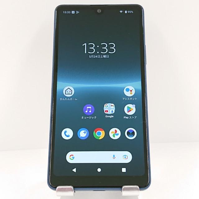 Xperia Ace III SOG08 au ブルー 送料無料 即決 本体 c12563 : アーク