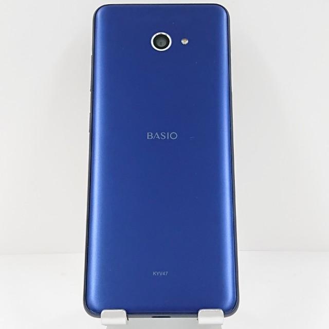 BASIO4 KYV47 au ロイヤルブルー 送料無料 即決 本体 c12588 : アーク