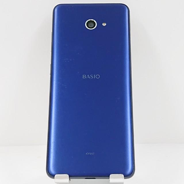 BASIO4 KYV47 au ロイヤルブルー 送料無料 即決 本体 c12595 : アーク